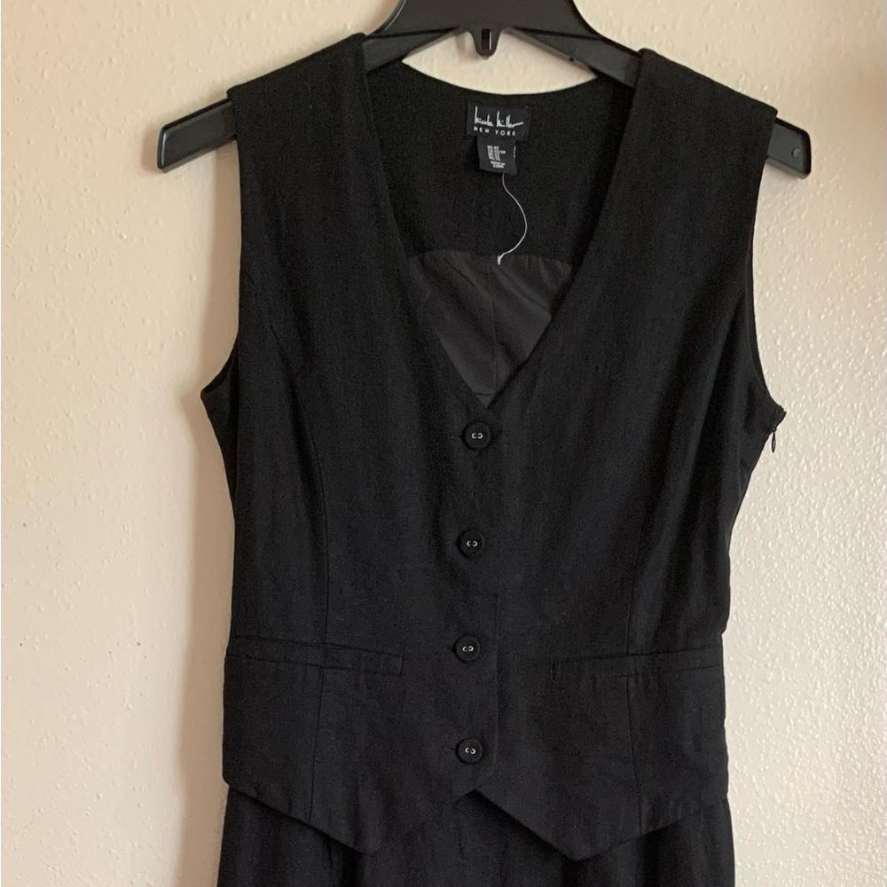 Nicole Miller Black XS Black Dress